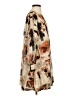 Glam Print Tan Casual Dress Size S - photo 4