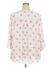 Torrid Hearts Ivory 3/4 Sleeve Blouse Size 5X Plus (5) - photo 2