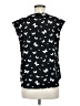 Talbots 100% Polyester Black Sleeveless Blouse Size 8 - photo 2
