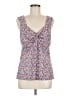 CAbi Multi Color Blue Sleeveless Blouse Size M - photo 1