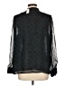 Ann Taylor Black Long Sleeve Blouse Size L - photo 2