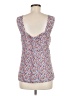 CAbi Multi Color Blue Sleeveless Blouse Size M - photo 2
