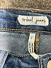 Tribal Jeans Floral Blue Jeans Size 2 - photo 7