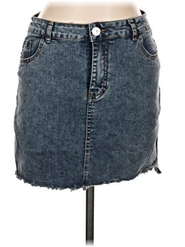 Unbranded Denim Skirt (view 1)