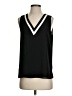 Naked Zebra 100% Polyester Black Sleeveless Blouse Size S - photo 1