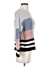 Lucky Brand Color Block Gray Pullover Sweater Size S - photo 4