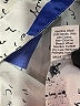 Unbranded 100% Polyester Print Silver Short Sleeve Blouse Size 5 - photo 7