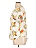 Dna Couture Floral Ivory Short Sleeve Blouse Size 1X - photo 5