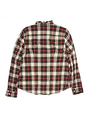 J.Crew Factory Store Long Sleeve Button-Down Shirt (view 2)
