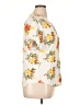 Dna Couture Floral Ivory Short Sleeve Blouse Size 1X - photo 4