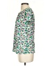 Boden Green Short Sleeve Blouse Size 4 - photo 5