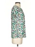 Boden Green Short Sleeve Blouse Size 4 - photo 4