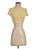 Shein Tan Short Sleeve Top Size 2 - photo 1
