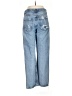 AGOLDE 100% Cotton Hearts Blue Jeans Size 28 waist - photo 2