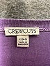 Crewcuts 100% Cotton Purple Long Sleeve Top Size 4 - 5 - photo 3