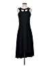 Cupio Solid Black Cocktail Dress Size S - photo 1