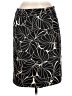 Talbots Graphic Black Casual Skirt Size 8 - photo 1
