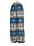 Unbranded Paisley Blue Casual Pants Size S (estimated) - photo 1