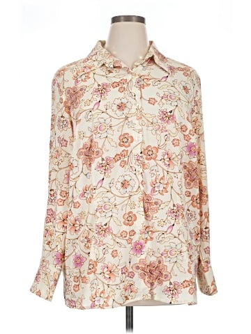 Sag Harbor Long Sleeve Blouse (view 1)