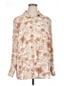 Sag Harbor Paisley Ivory Long Sleeve Blouse Size 1X - photo 1