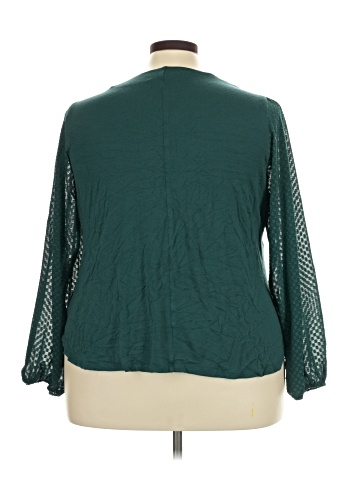 Lane Bryant Long Sleeve Blouse (view 2)
