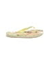 Vera Bradley Yellow Flip Flops Size 5 - 6 - photo 1