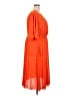 ASOS 100% Polyester Orange Cocktail Dress Size 22 - photo 4