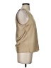J.Crew 100% Polyester Tan Sleeveless Blouse Size S - photo 4