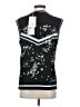 Ted Baker London 100% Polyester Black Sleeveless Blouse Size 2 (0) - photo 2