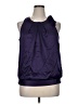Worthington 100% Polyester Purple Sleeveless Blouse Size XL - photo 1