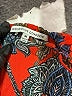 Collective Concepts 100% Polyester Paisley Floral Orange Sleeveless Blouse Size M - photo 7