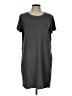 Universal Thread 100% Cotton Solid Gray Casual Dress Size L - photo 1