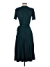Ann Taylor 100% Polyester Teal Cocktail Dress Size 4 Petite - photo 2