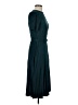 Ann Taylor 100% Polyester Teal Cocktail Dress Size 4 Petite - photo 4