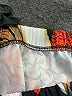 Unbranded 100% Polyester Print Black Casual Pants Size L - photo 7