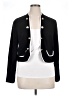 Unbranded 100% Polyester Black Blazer Size XL - photo 1