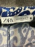 Zara Paisley Blue Casual Pants Size XS - photo 7