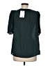 DR2 100% Rayon Teal 3/4 Sleeve Blouse Size M - photo 2