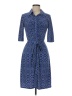 Laundry by Shelli Segal Blue Kimono Size 6 - photo 1