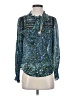 Veronica Beard 100% Viscose Blue Long Sleeve Blouse Size 2 - photo 1