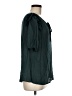 DR2 100% Rayon Teal 3/4 Sleeve Blouse Size M - photo 4