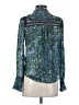 Veronica Beard 100% Viscose Blue Long Sleeve Blouse Size 2 - photo 2
