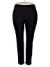 Purejill Solid Black Active Pants Size XL - photo 1