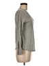J.Crew 100% Cotton Gray Long Sleeve Top Size M - photo 4
