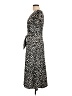 Perceptions Polka Dots Black Casual Dress Size L - photo 5