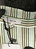 Iris & Ink Stripes Green Long Sleeve Blouse Size 12 - photo 7