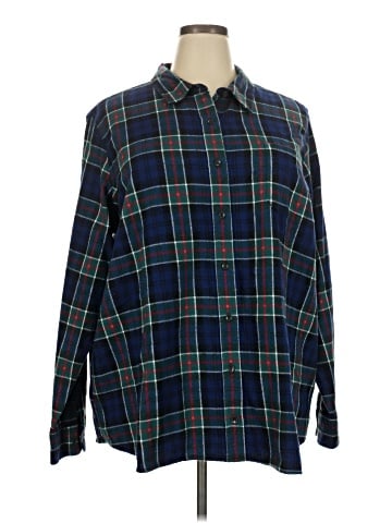 L.L.Bean Long Sleeve Button-Down Shirt (view 1)