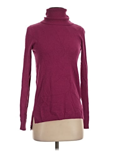 Red Turtleneck Sweater (view 1)