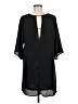 Everly 100% Polyester Solid Black Casual Dress Size M - photo 2