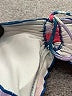 Shein Curve Tie-dye Blue Swimsuit Top Size 16 Plus (2) - photo 3